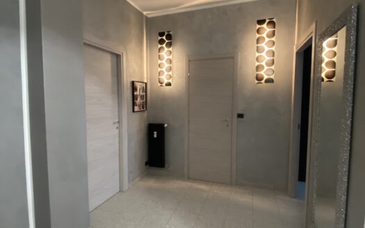 Trilocale completamente arredato con box auto